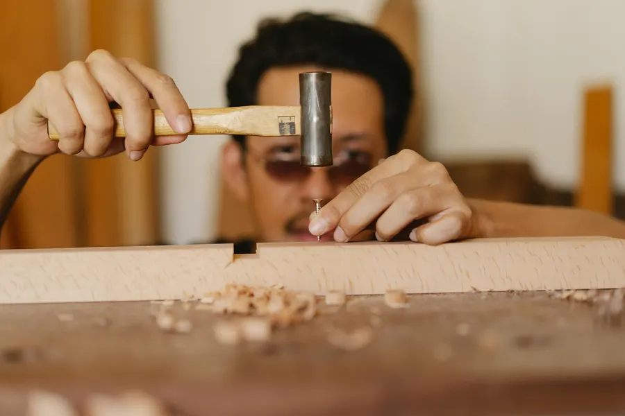 Solid-walnut board