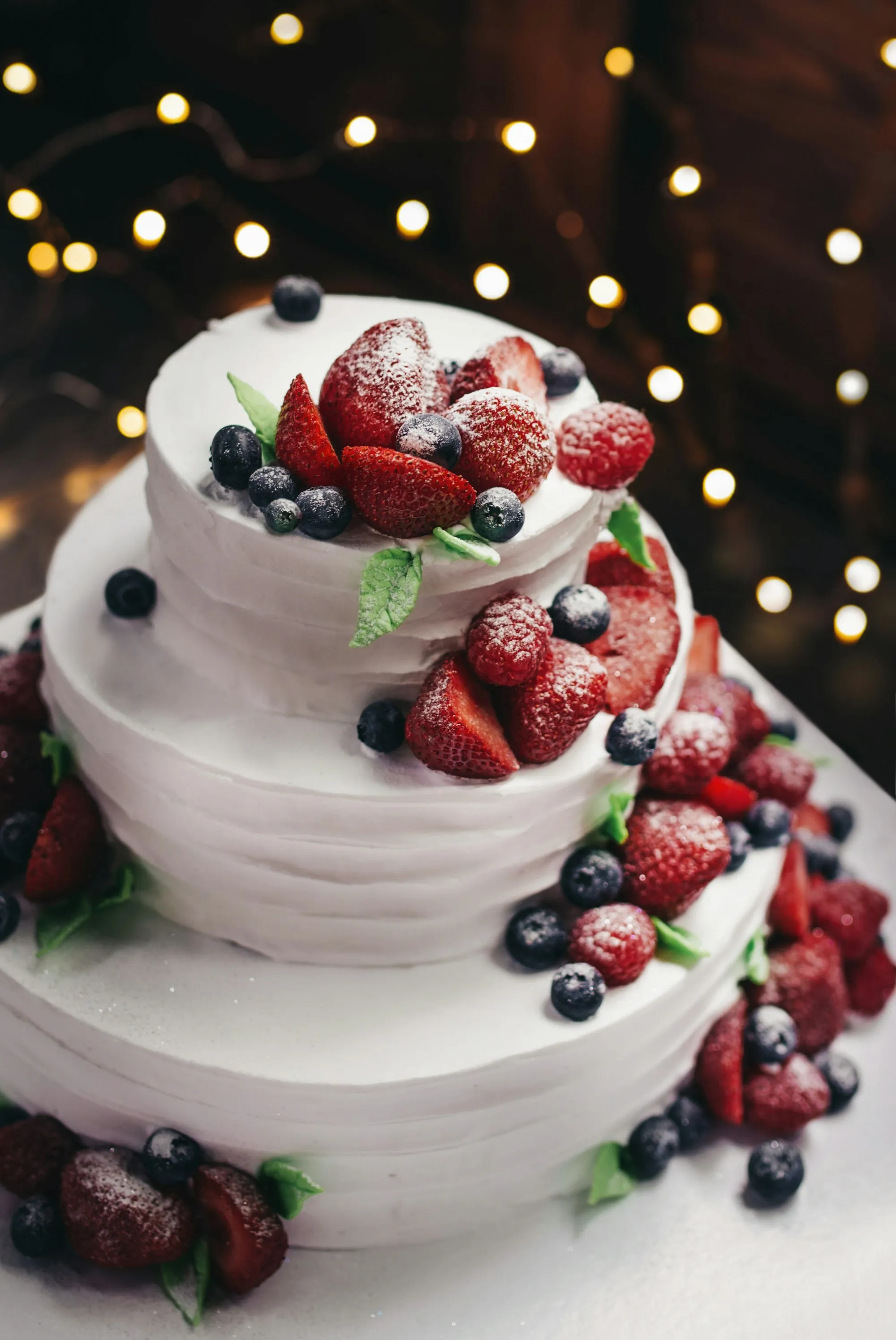 A decorated cake for a special event