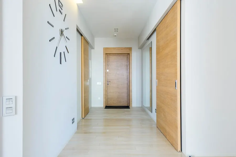 Oak interior door