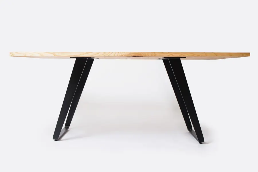 Solid-walnut table