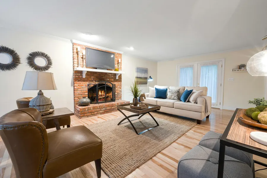 A bright, welcoming home living room