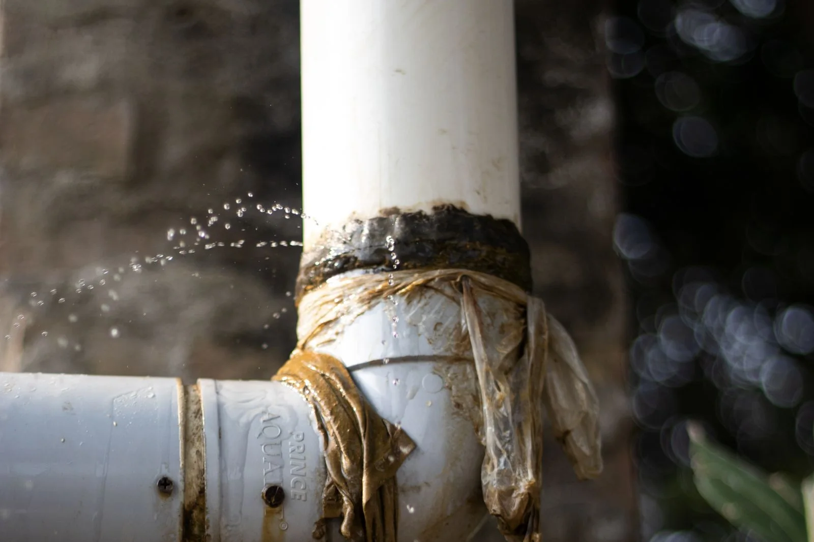 Hidden leak found and repaired