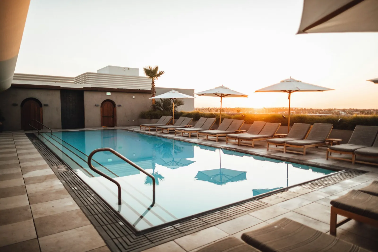 Villa with pool and view