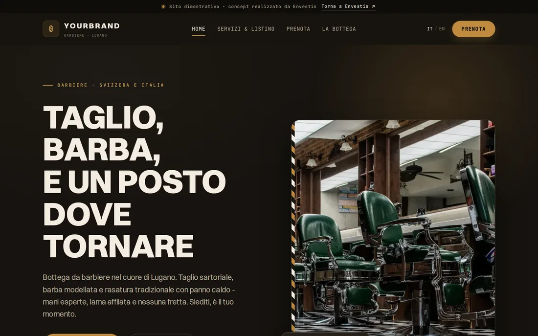 Barber shop - demo