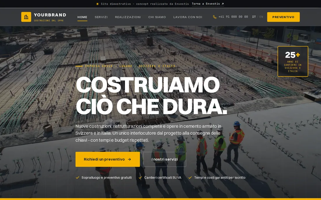 Construction company - demo