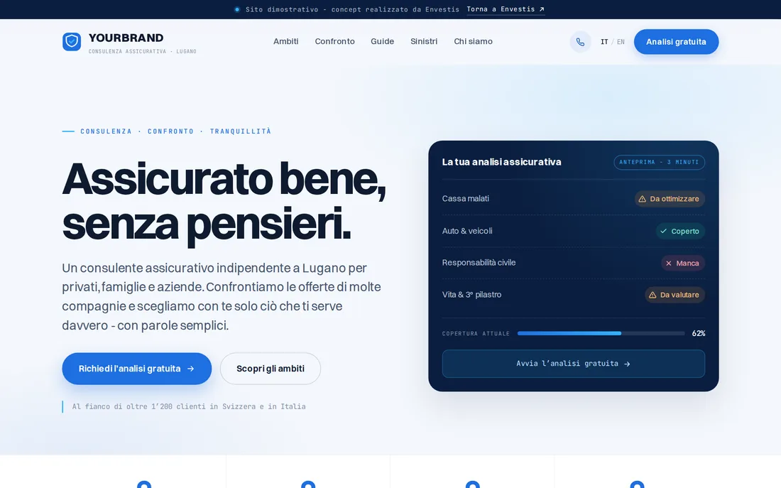 Insurance advisor - demo