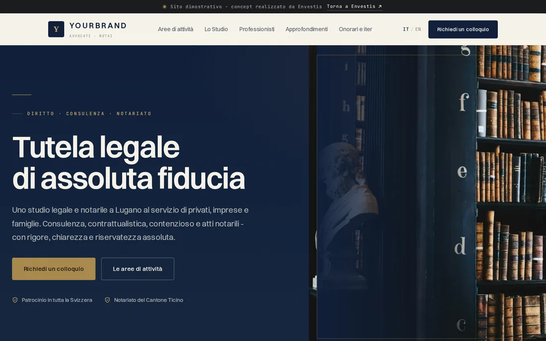 Law & notary firm - demo