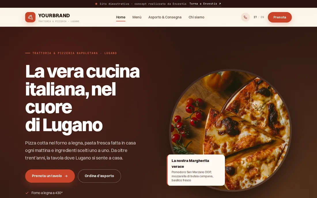 Restaurant / Pizzeria - demo